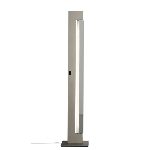 Nemo Ara Floor DTW Gulvlampe Champagne/Poleret Aluminium