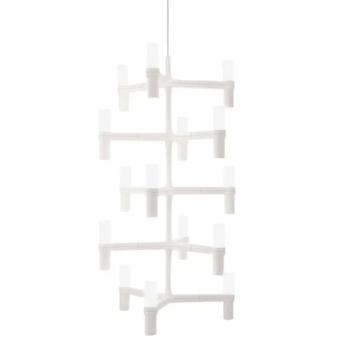Nemo Crown Multi Pendel Hvid