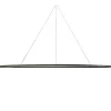 Nemo Ellisse Mega Pendel Oval Sort/Hvid Downlight 2700k