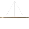 Nemo Ellisse Mega Pendel Oval Guld/Hvid Uplight 3000k