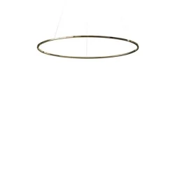 Nemo Ellisse Minor Pendel Oval Guld Poleret/Hvid Uplight 2700k