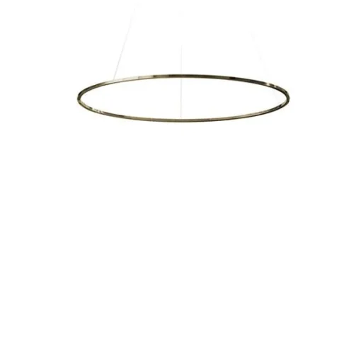 Nemo Ellisse Minor Pendel Oval Guld Poleret/Hvid Uplight 2700k