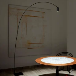 Nemo Fox Gulvlampe Sort