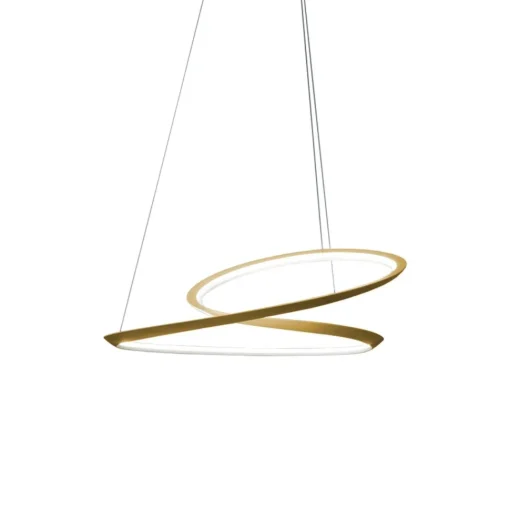 Nemo Kepler Minor Pendel Guld Uplight 2700K