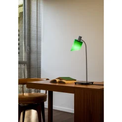Nemo Lampe de Bureau Bordlampe Blågrå
