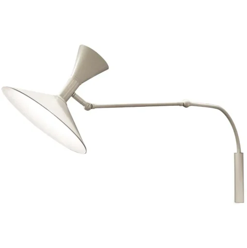 Nemo Lampe de Marseille Mini Váglampe Hvid