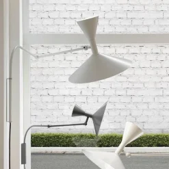 Nemo Lampe de Marseille Mini Váglampe Hvid