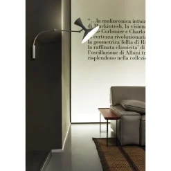 Nemo Lampe de Marseille Mini Váglampe Hvid