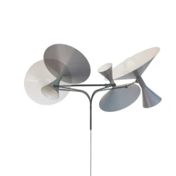 Nemo Lampe de Marseille Váglampe Mat Grå