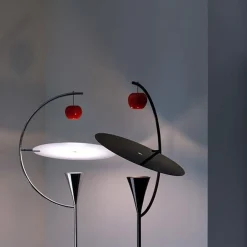 Nemo Newton Gulvlampe Sort/ Hvid