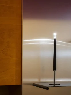 Nemo Sorrento Bordlampe Lille Sort/Grå