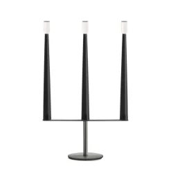 Nemo Sorrento Bordlampe Stor Sort/Grå