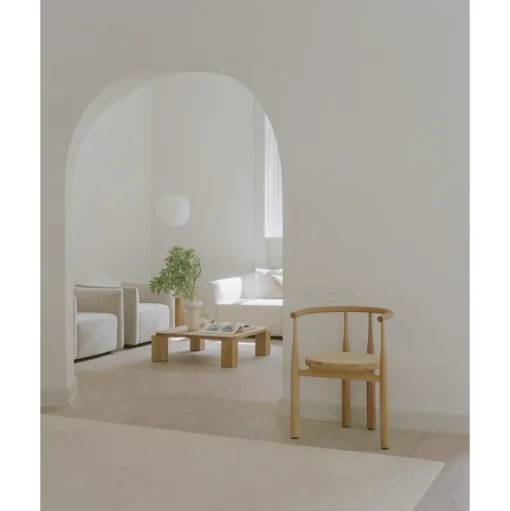 New Works Atlas Sofabord 82x82 Røget Eg