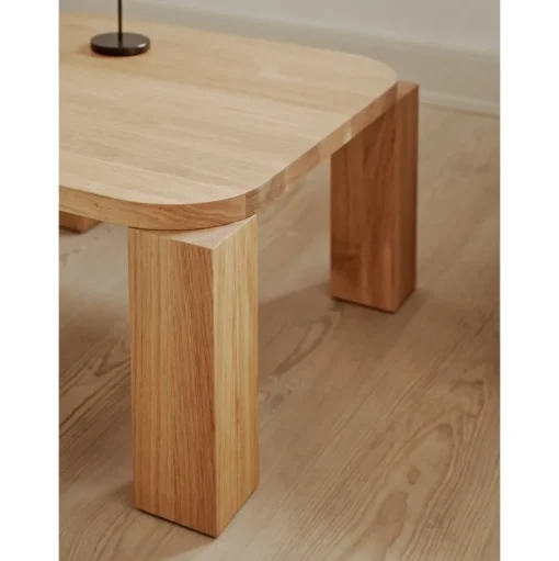 New Works Atlas Sofabord 82x82 Natural Eg