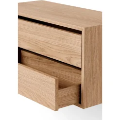New Works Cabinet Reol Lav Med Hylder Eg