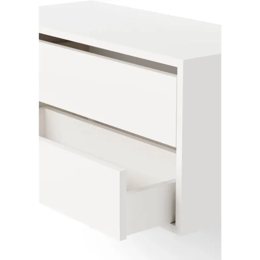 New Works Cabinet Reol Lav Med Hylder Hvid