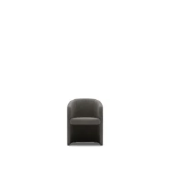 New Works Covent Club Spisebordsstol Nevotex Barnum Dark Taupe