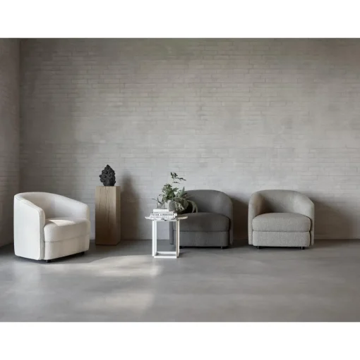 New Works Covent Lánestol Narrow Nevotex Barnum Dark Taupe