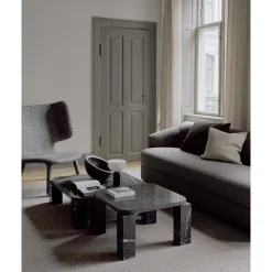 New Works Covent Sofa 2-seater Deep Nevotex Barnum Hemp