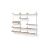 New Works Display Reol 1900 Egetrá/Hvid