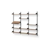 New Works Display Reol 1900 Valnød/Sort