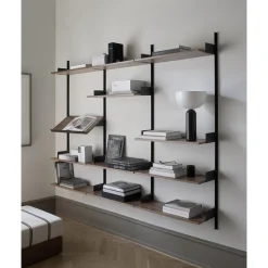 New Works Display Reol 1900 Valnød/Sort