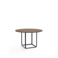 New Works Florence SpisebordØ120 Valnød med Sort Stel