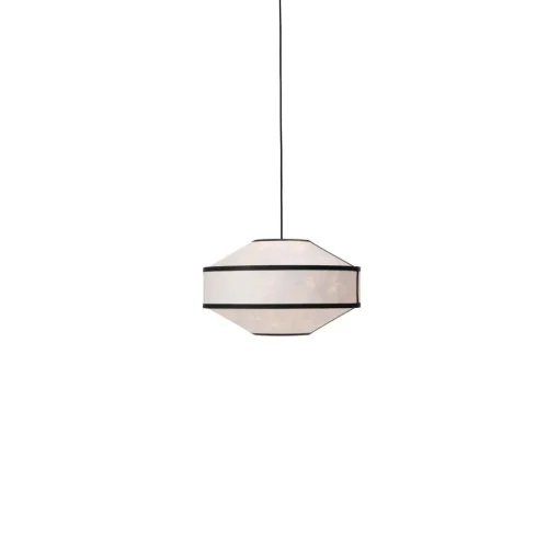 New Works Kite 1B PendelØ55 Hvid/Sort