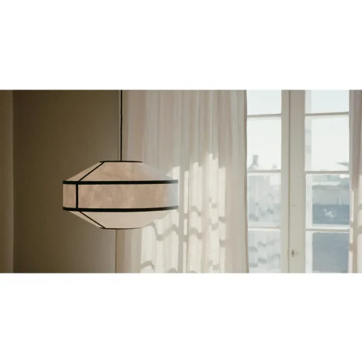New Works Kite 2B PendelØ65 Hvid/Sort