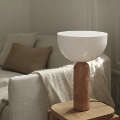 New Works Kizu Bordlampe Breccia Pernice Stor