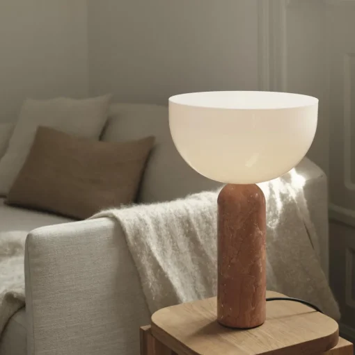 New Works Kizu Bordlampe Breccia Pernice Stor