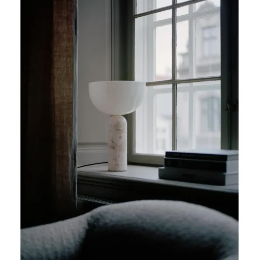 New Works Kizu Bordlampe Stor Kunis Breccia