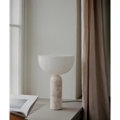New Works Kizu Bordlampe Stor Kunis Breccia