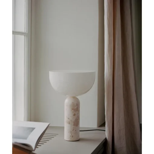 New Works Kizu Bordlampe Stor Kunis Breccia