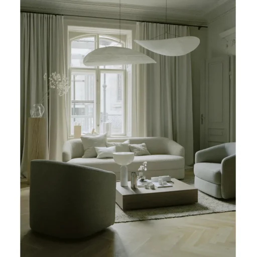 New Works Kizu Bordlampe Stor Kunis Breccia