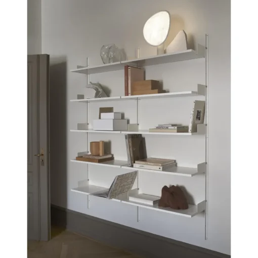 New Works Library Reol 1900 Valnød/Sort