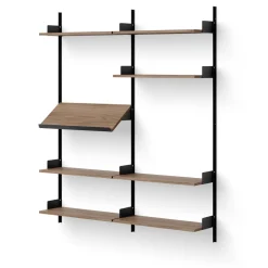 New Works Living Reol 1900 Valnød/Sort