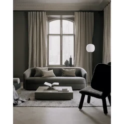 New Works Mass Wide Sofabord Valnød