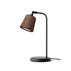 NEW WORKS Material Bordlampe Røget Eg