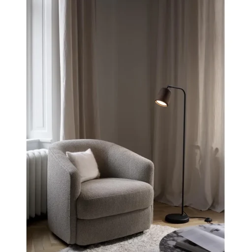 New Works Material Gulvlampe Stål