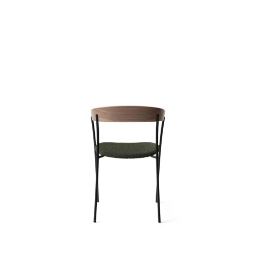 New Works Missing Spisebordsstol med Armlán Valnød/Barnum Pine
