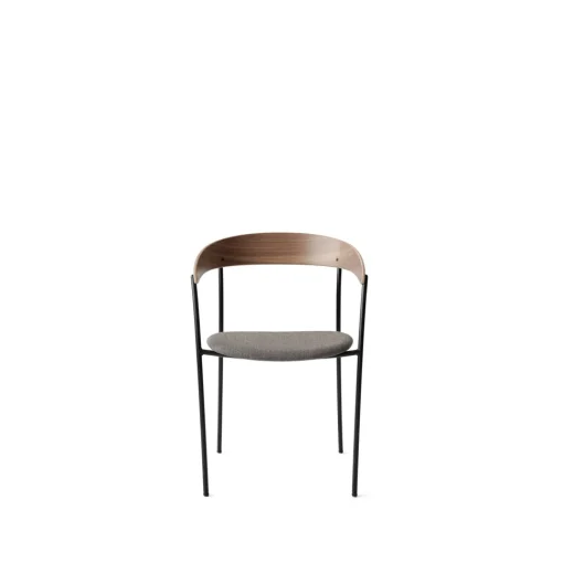 New Works Missing Spisebordsstol med Armlán Valnød/Molly 2 170