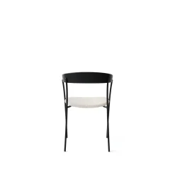 New Works Missing Spisebordsstol med Armlán Sort Eg /Barnum Lana