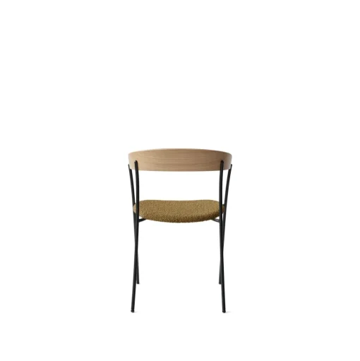 New Works Missing Spisebordsstol med Armlán Eg/Barnum Ocher