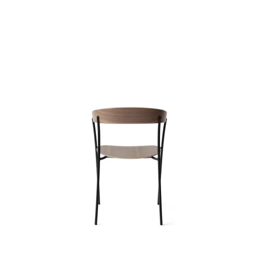 New Works Missing Spisebordsstol med Armlán Valnød