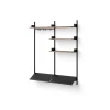 New Works New Works Wardrobe Reol 3 Valnød/Sort