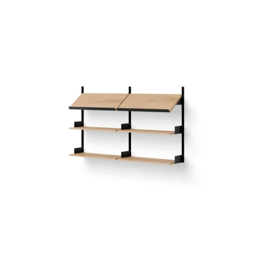New Works Office Reol 900 Egtrá/Sort