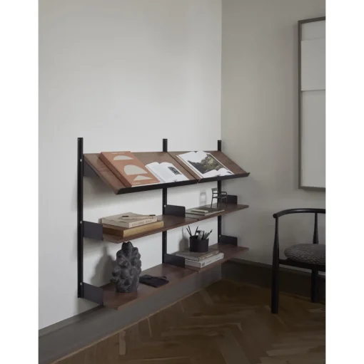 New Works Office Reol 900 Egtrá/Sort
