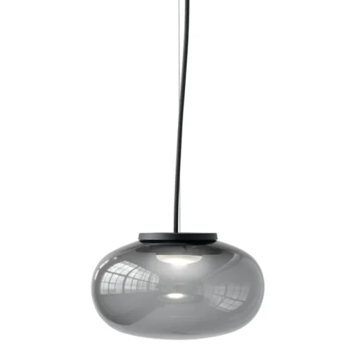 New Works Smoked Glass Shade for Karl-Johan Pendant,Ø23