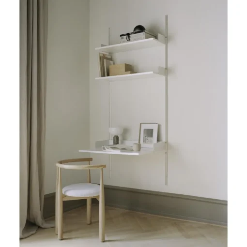 New Works Study Reol 1900 Hvid
